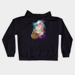 May The Force Be With You, Especially Coffee Kids Hoodie